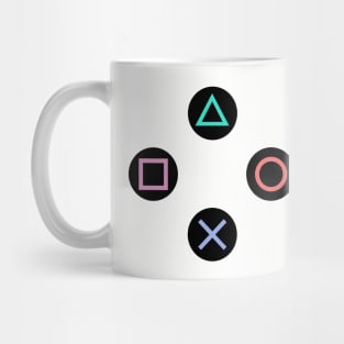 Play with Playstation Controller Buttons Mug